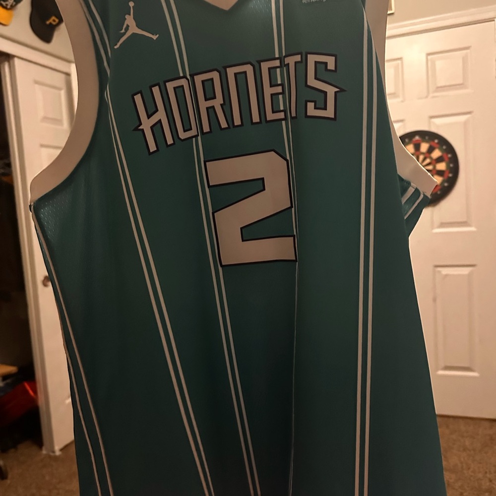 Nike Blue and White Accents Jersey